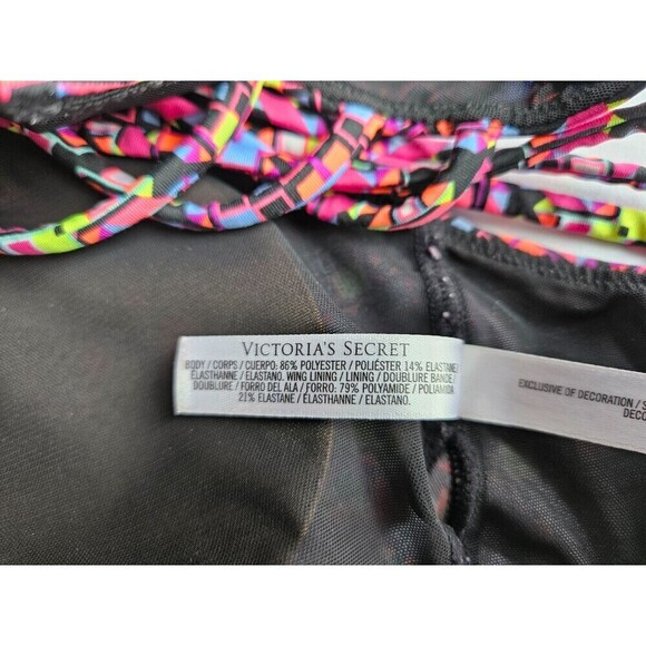 Victoria Sport By Victoria Secret Multicolored Polyester/spandex SportsBra S - Picture 7 of 7